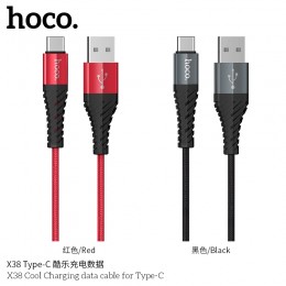 X38 Cool Charging Data Cable For Type-C