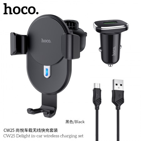 CW25 Delight In-Car Wireless Charging Set CW25 Delight In-Car Wireless Charging Set
